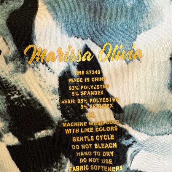 Marissa Olivia Abstract Patterned Leggings - Picture 3 of 16